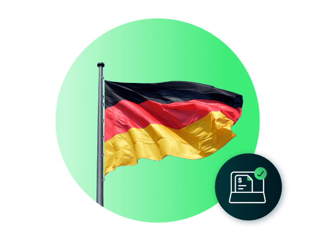 b2b e-invoicing in Germany mandatory from 2025_masthead_Germany's flag