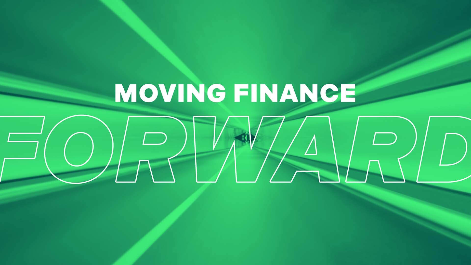 Billtrust Video Thumbnail with Moving Finance Forward text