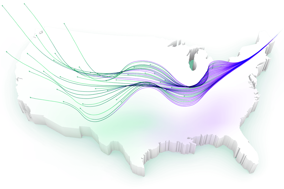 Map of the United States