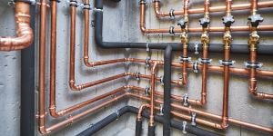 Plumbing and HVAC Pipes Image