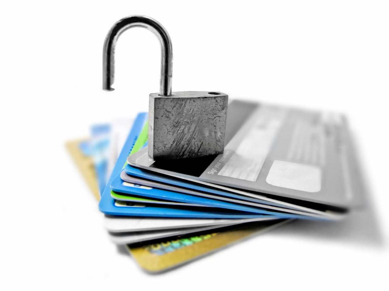 lock sitting on top of credit cards Are you at risk billtrust blog