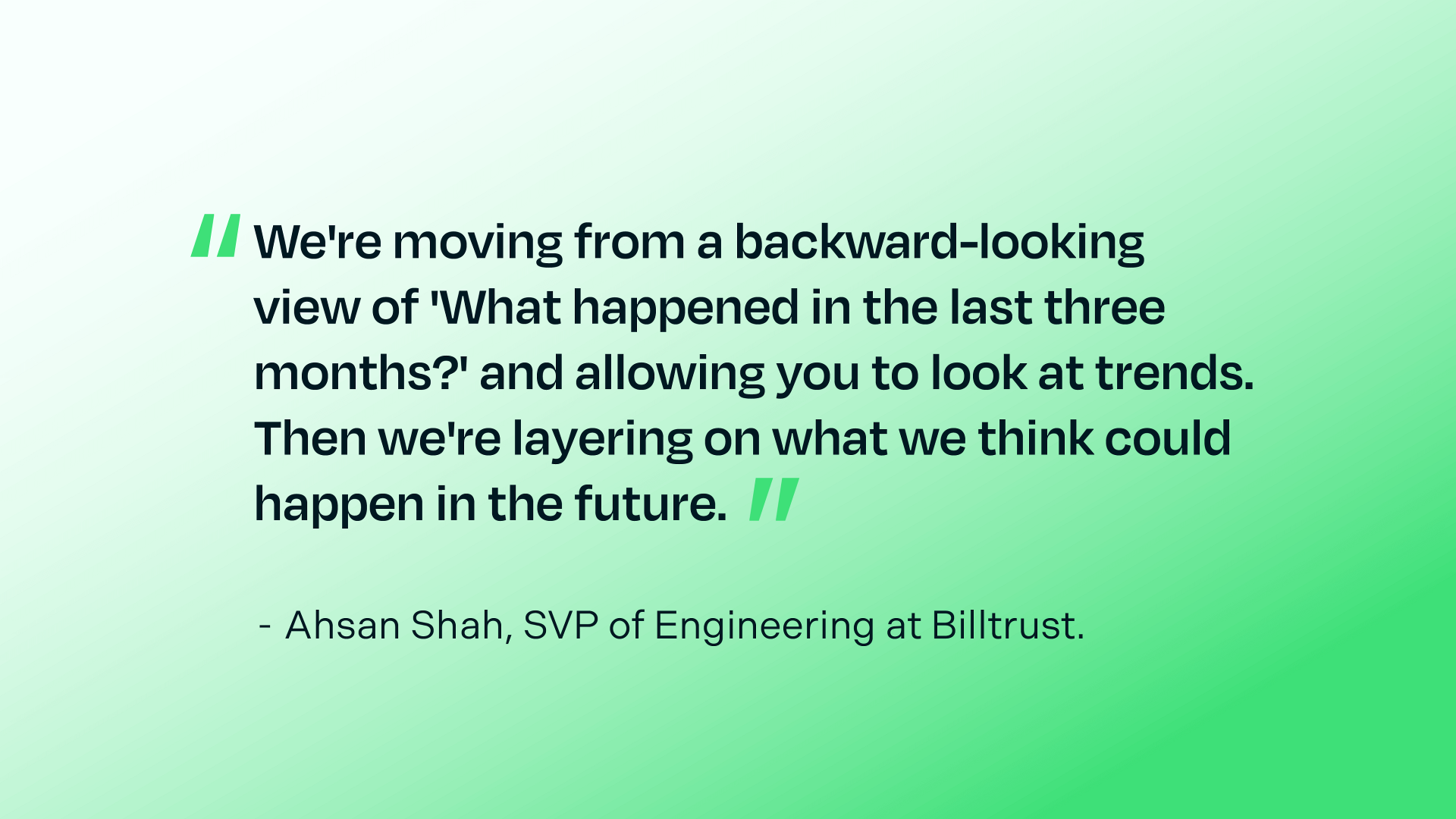 four ways ai will simplify global payments_Ahsan Shah SVP of Engineering quote
