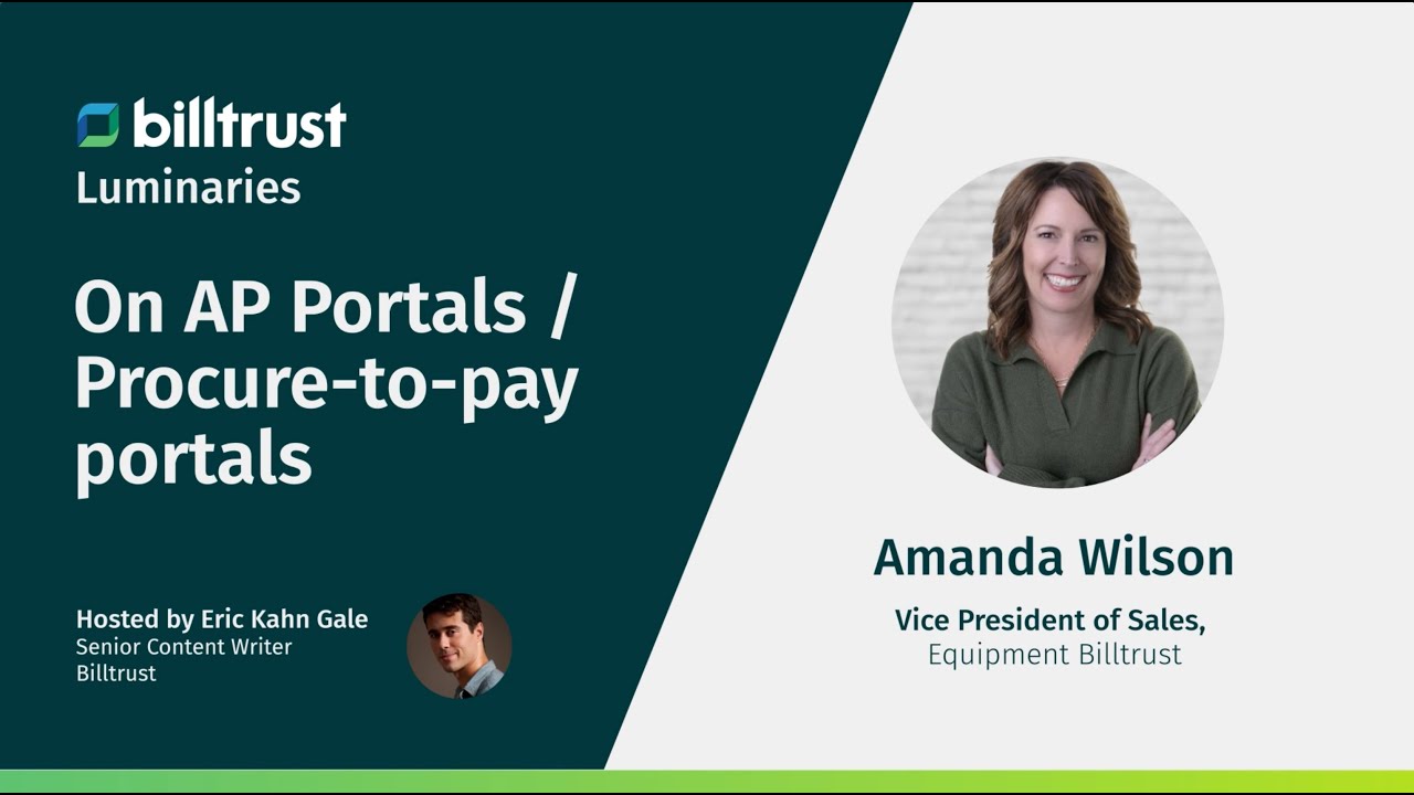 on ap portals procure-to-pay portals video thumbnail