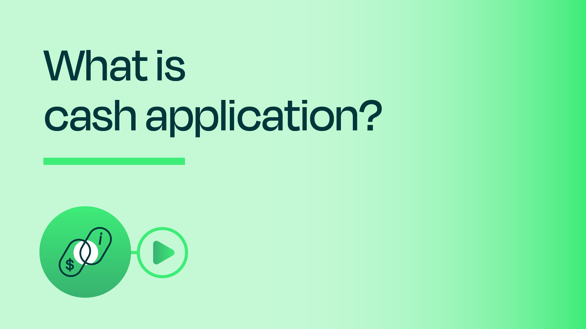 what is cash application video thumbnail
