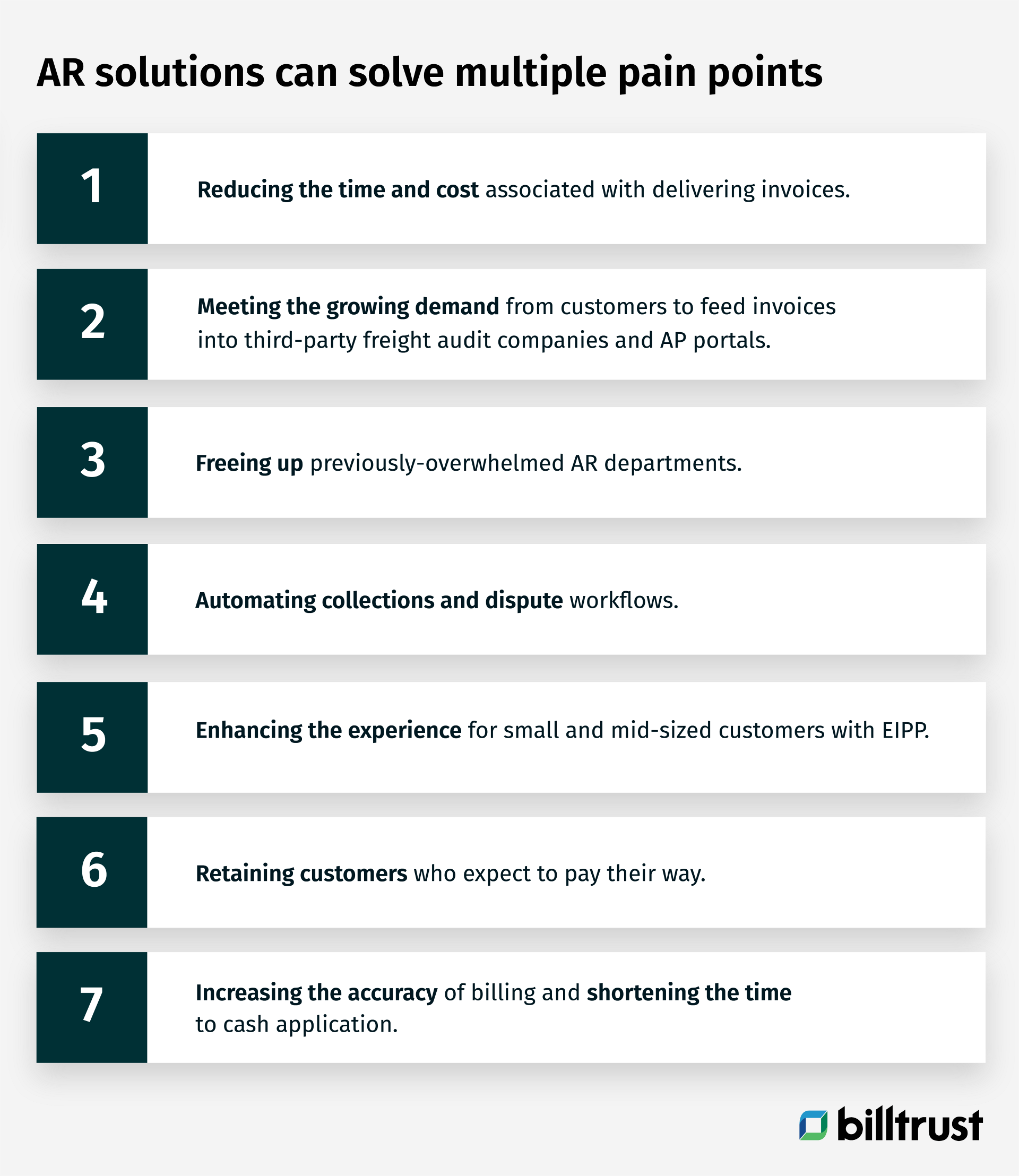 ar solutions for transportation companies can solve multiple pain points graphic