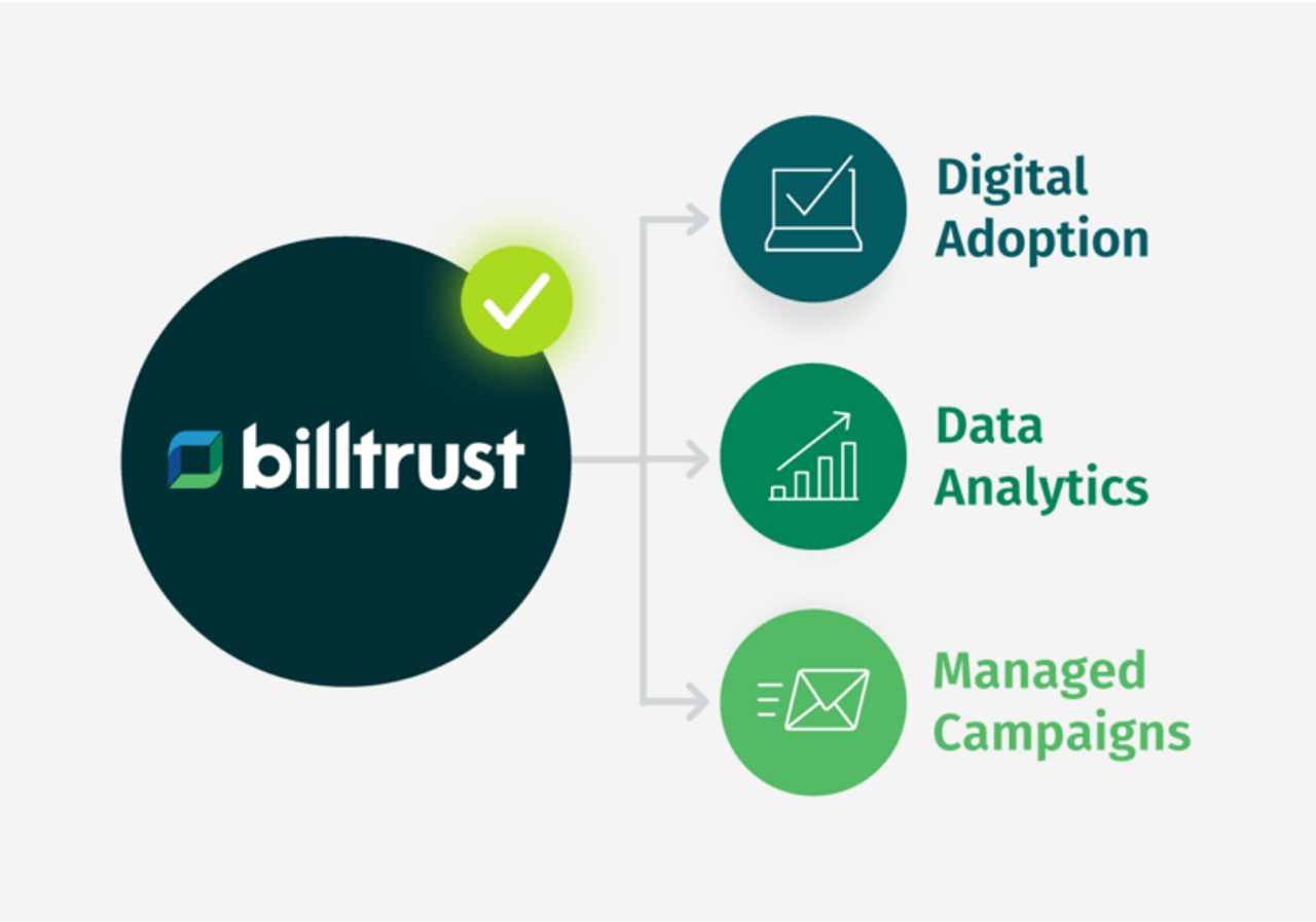 how billtrust helps to avoid cash flow slowdowns: Digital Adoption, Data Analytics and Managed Campaigns