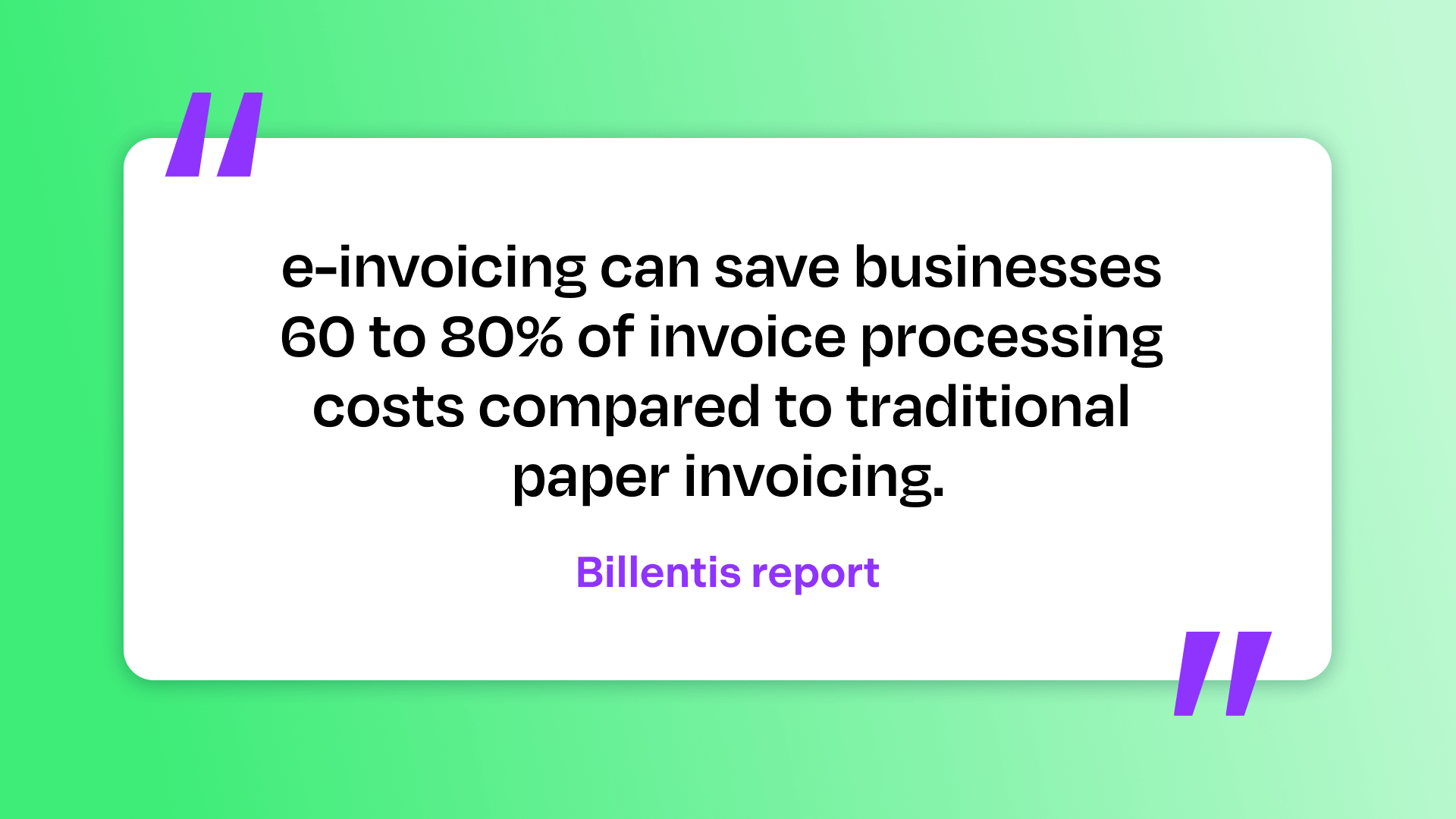 how e-invoicing can benefit your business quote body image