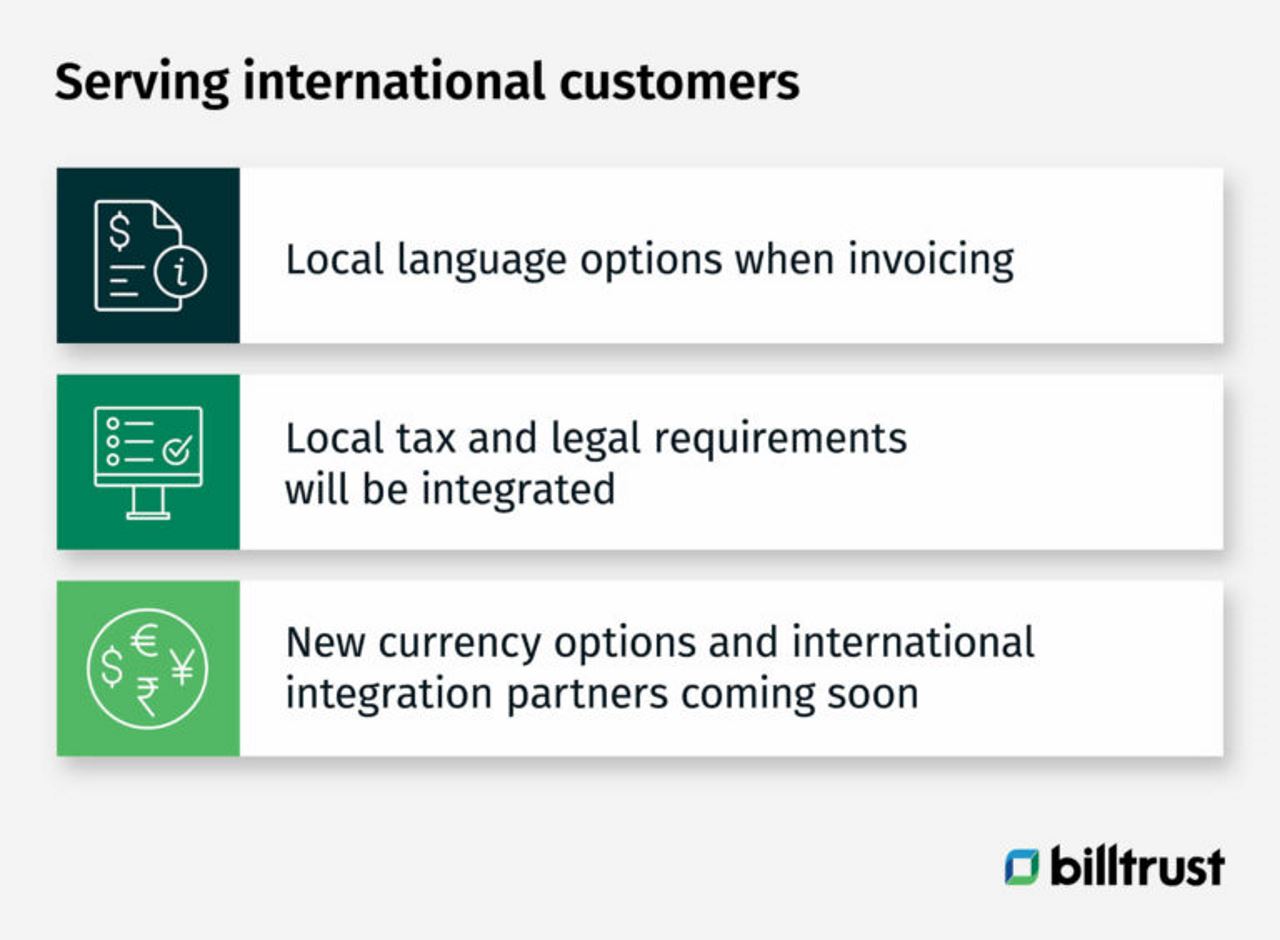serving international customers: local language, local tax and legal requirements and more