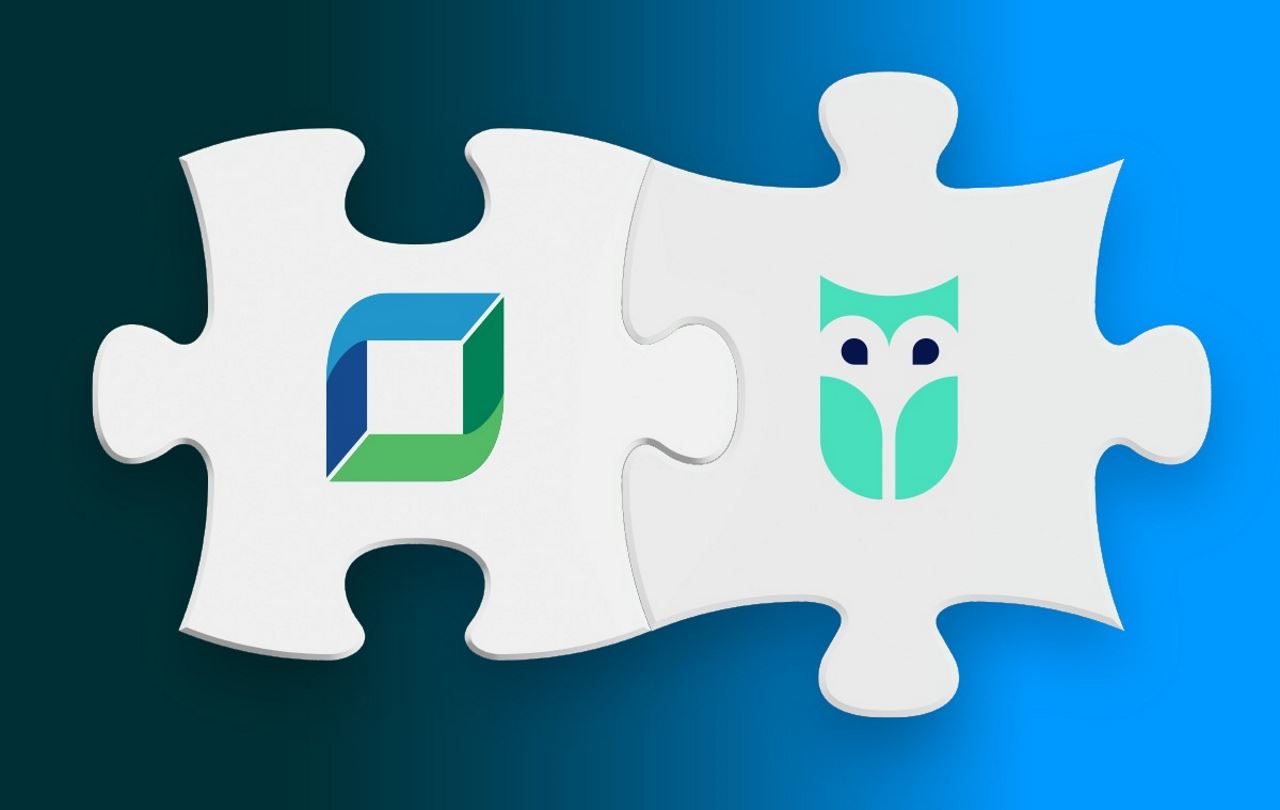 Billtrust and iController logos inside interlocking puzzle pieces