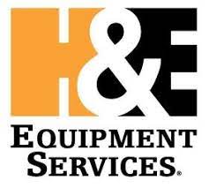 h&e equipment services logo