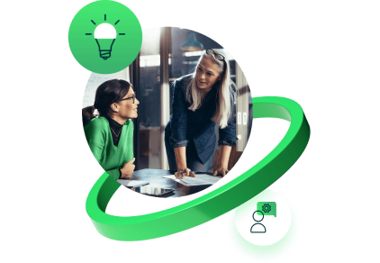 Services image with icons