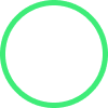 Nummer-1-Symbol mit lindgrünem Kreis 