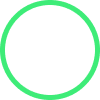 Nummer-1-Symbol mit lindgrünem Kreis