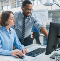 Employees working in facilities management