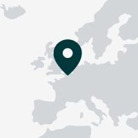 Illustration of Ghent, Belgium Location Map