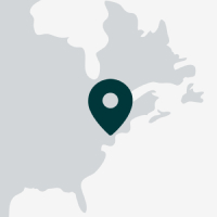 Standortkarten-Illustration: Hamilton, NJ