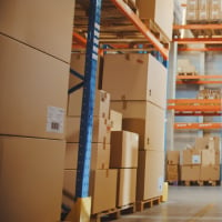 Packages in warehouse