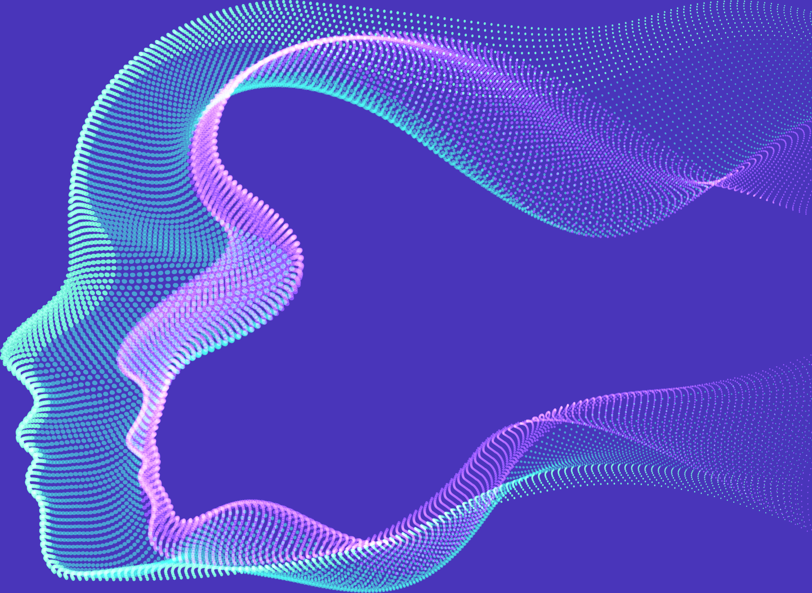 abstract faces illustration