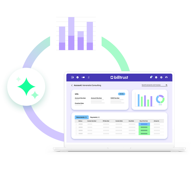Design element representing AR dashboard