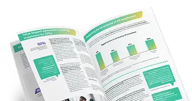 Mockup of a report