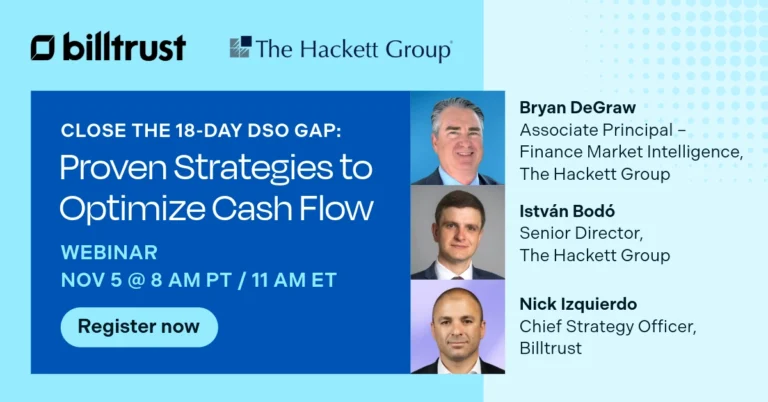 Close the 18-Day DSO Gap: Proven Strategies to Optimize Cash Flow Webinar and Speakers