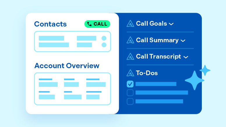 VoIP calling dashboard