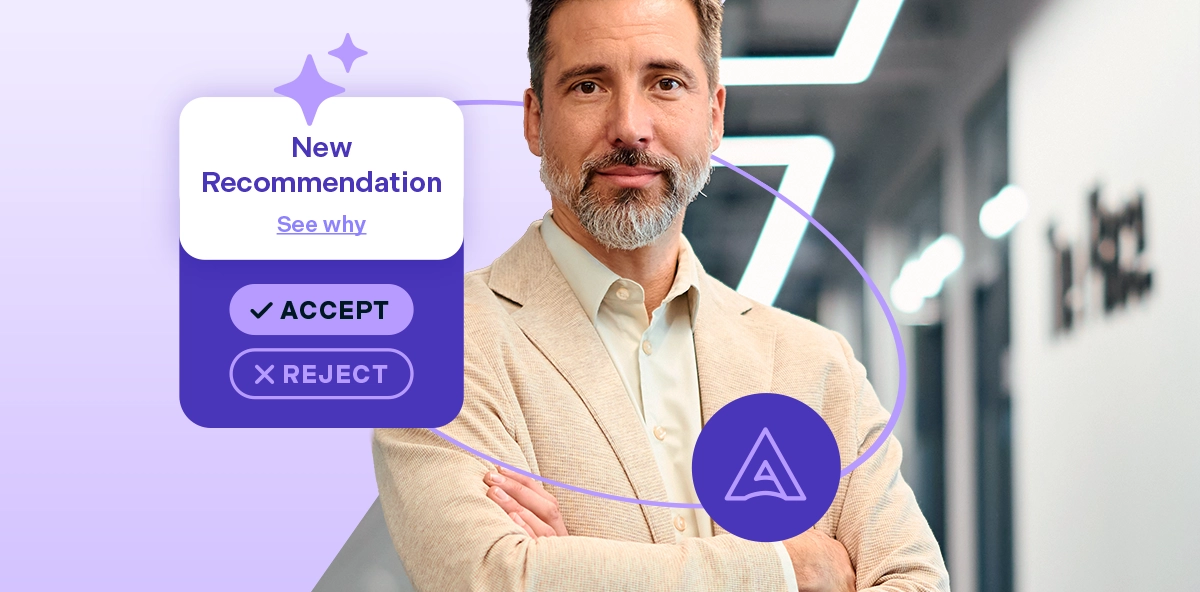 CFO surrounded by agentic credit recommendations