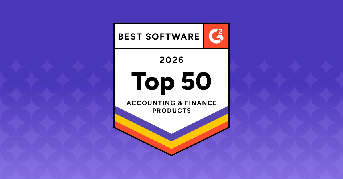 G2 Badge - 2026 Top Accounting & Finance Products
