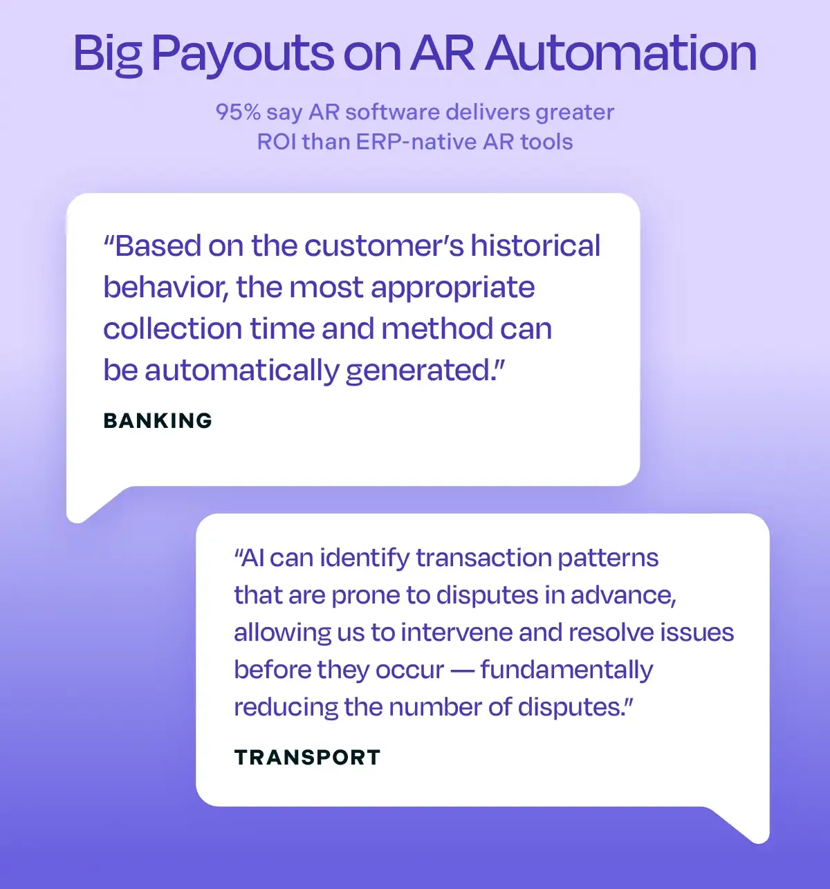 big payouts on ar automation