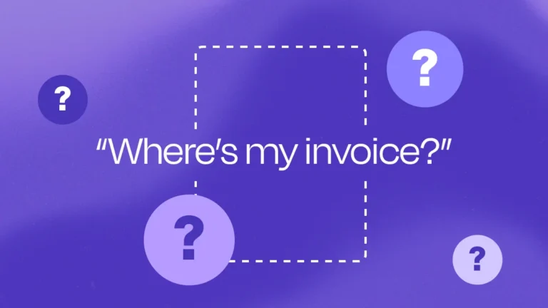Where's my invoice?