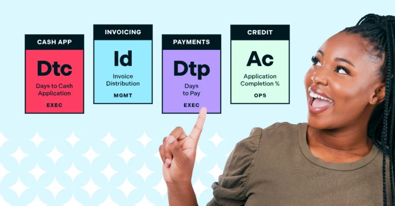 AR Functions KPIs and Woman Smiling