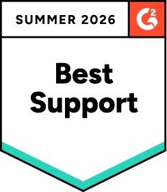 G2 Summer 2026 Best Support