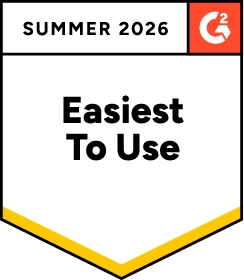 G2 Summer 2026 Easiest to Use