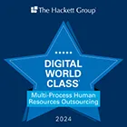 Hackett Group Digital World Class multi-process human resources outsourcing