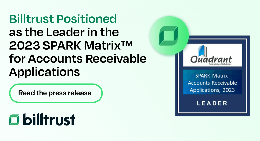 2023 receivables tech leader in the Spark Matri